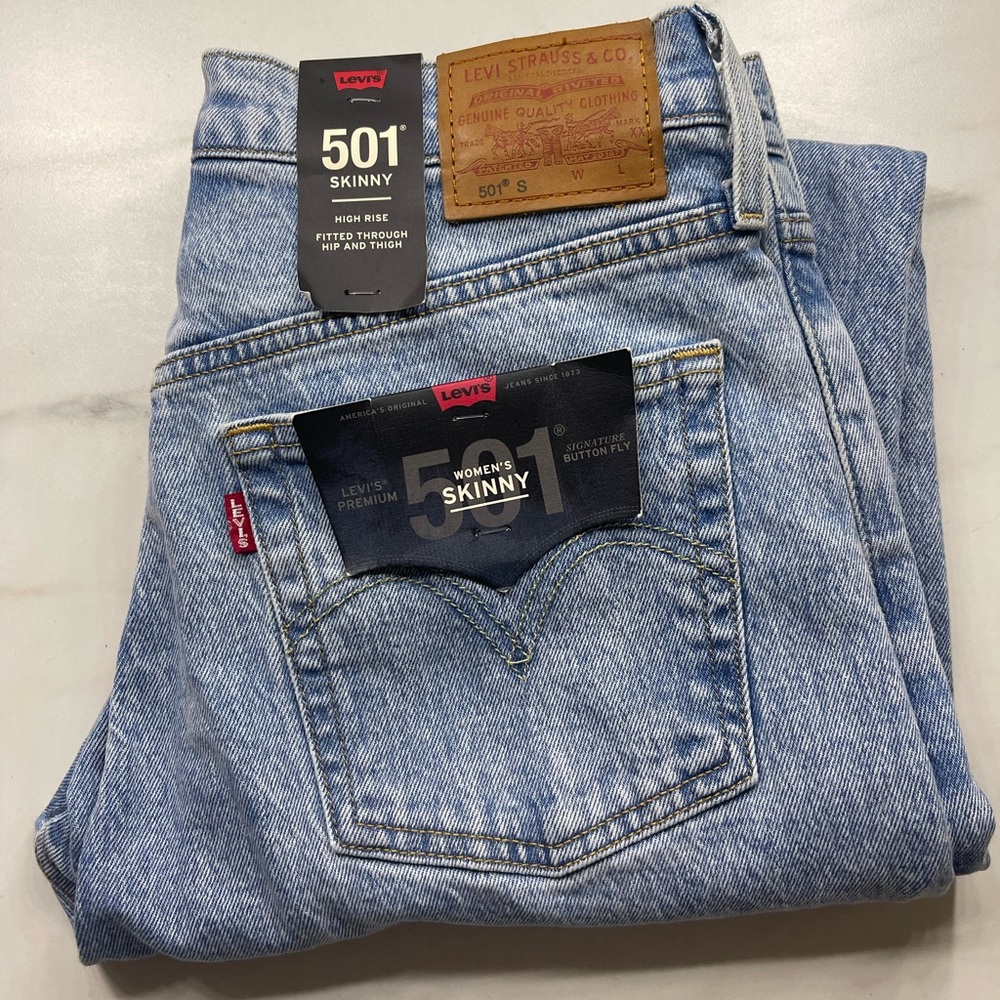 Levi’s 501 Skinny jeans
